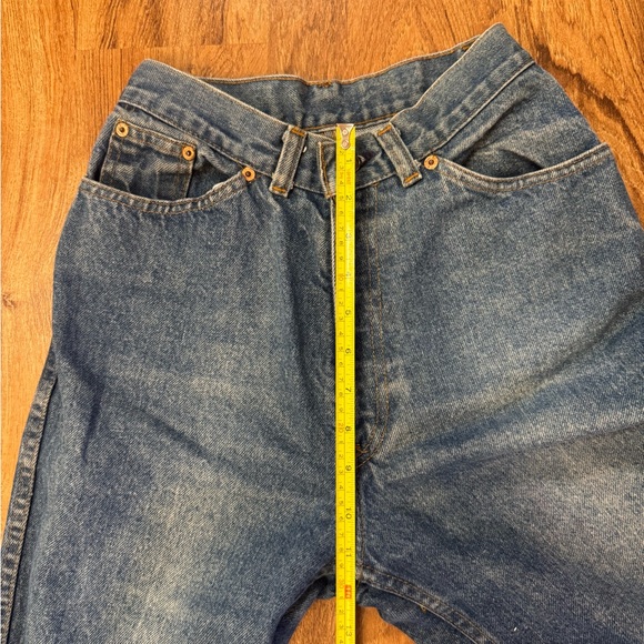 Vintage Orange/Tan Tab 746 Flare Leg Levi’s Jeans. 23 x 30.5. Paper Tag. - Picture 13 of 15